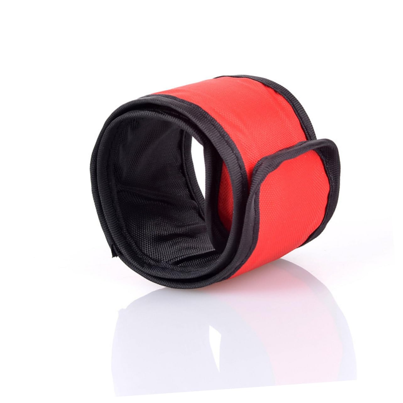 BESPORTBLE 12pièces Bracelet LED Luminous pour Course Rouge Vert Orange Jaune Accessoire De Sécurité Réfléchissant pour Jogging Et Randonnée