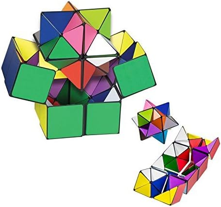 TheMax® Kids Magic Star Cube Infinite 3D Cube Game Puzzle Twist Toy Party Travel Child Creative Decompression Magic Box Puzzle Gift