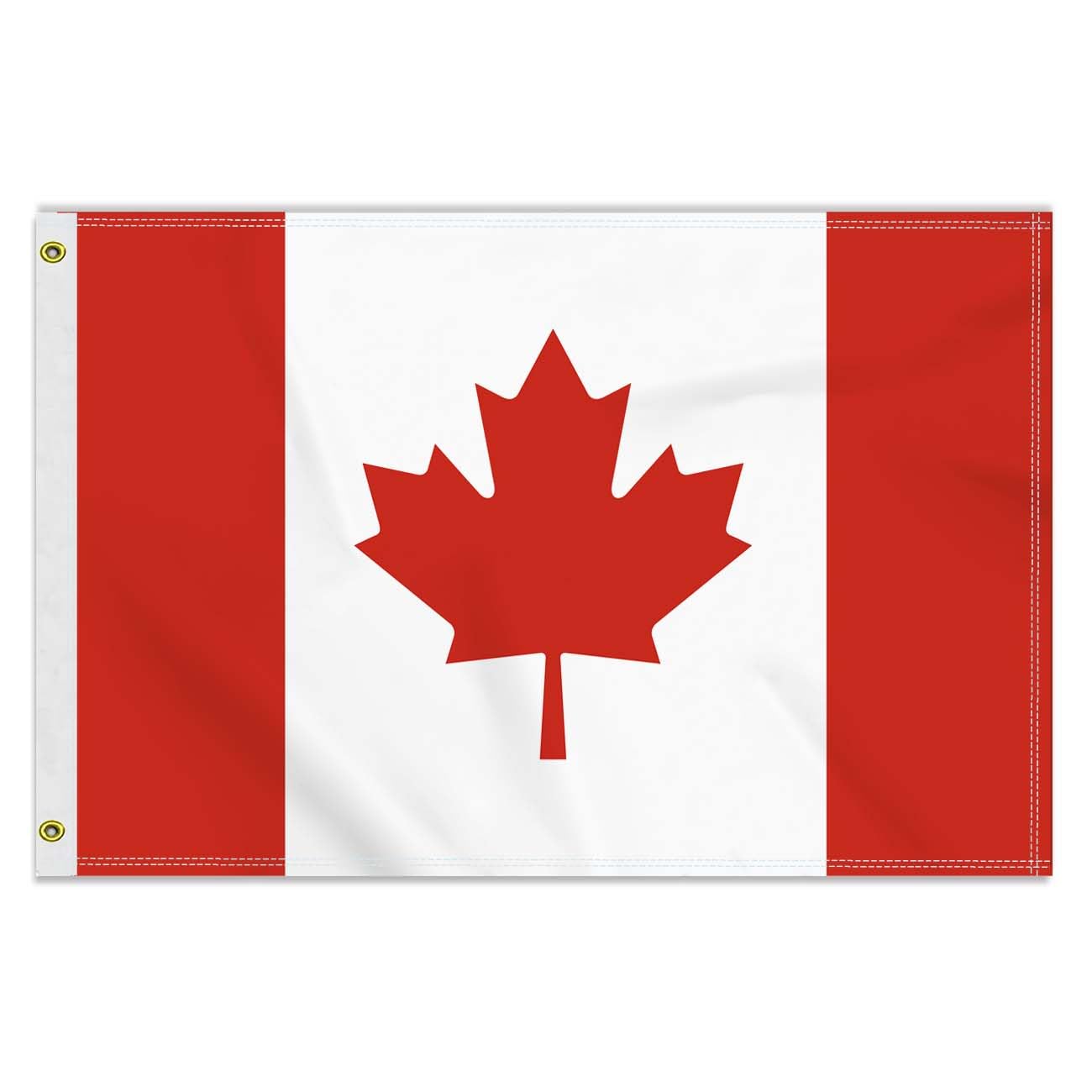 2×3 FT Canada Flag, Medium 60×90 CM 150D Canadian Outdoor Banner,Decor Garden With Brass Gromment — image 1