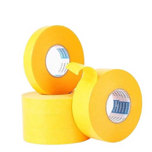 Miniatura 3 de Cinta adhesiva washi Amarilla de separación de color, suministros de papelería, cinta adhesiva de papel, Costura de Belleza, Gadgets para El Hogar,