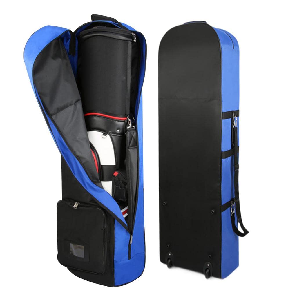 da Viaggio per Golf con Ruote, per Borsa da Viaggio per da Golf compagnie aeree, per sacche da Golf per carichi, Nero