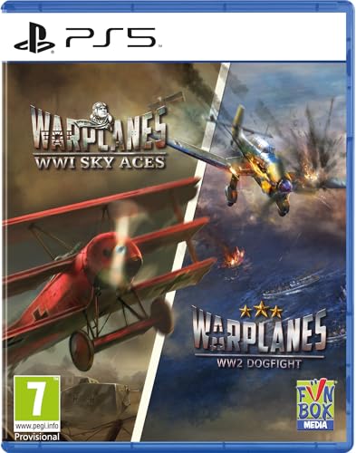 Warplanes Double Pack PlayStation 5 avec graphismes 4K et combats aériens fluides