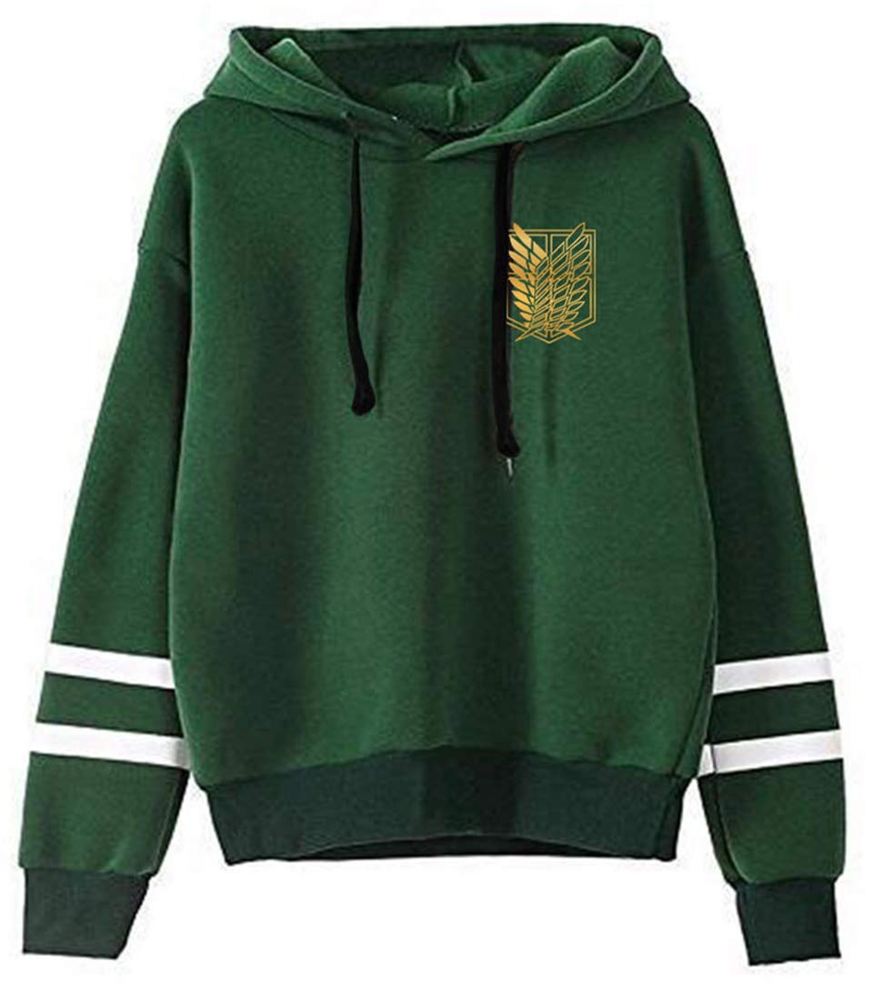 Giapponese Anime Anime Manga Cosplay Scout Legion Felpa con Cappuccio a Maniche Lunghe