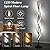 JUTIFAN Modern Spiral Floor Lamp for Living Room, 30W Dimmable Led Corner Floor Lamp with Remote Control, 53 Inch Black Floor Lamps 3 Color Tall Corner Reading Lamp Standing Floor Lamps for Bedroom