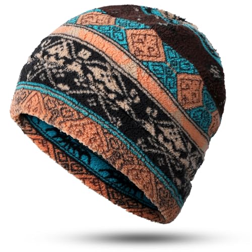 WTACTFUL Fleece Winter Warm Thermal Watch Cap - Mens Womens Skull Beanie Hat for Running Skiing Hiking Snowboarding #1