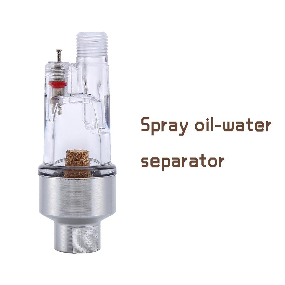 WasserAirbrush In-Line filtr powietrza, separator wody 1/8 cala, przyłącze węża wodnego, separator oleju