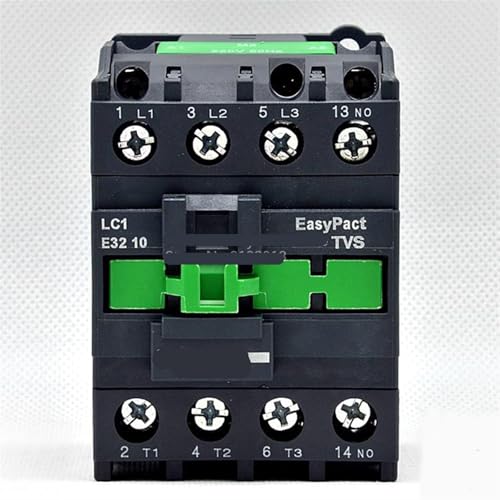 Contacteur Rail Din 15KW 380V haute endurance 32A bobine 220V AC mis à jour LC1N3210M5N