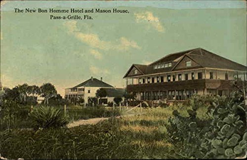 Bon Homme Hotel & Mason House Postcard Pass-a-Grille FL