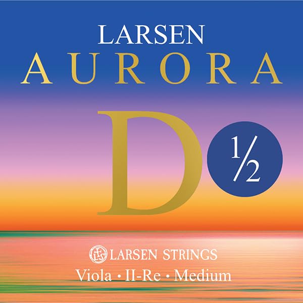 LARSEN Strings Aurora Strings for Viola D Medium 1/2