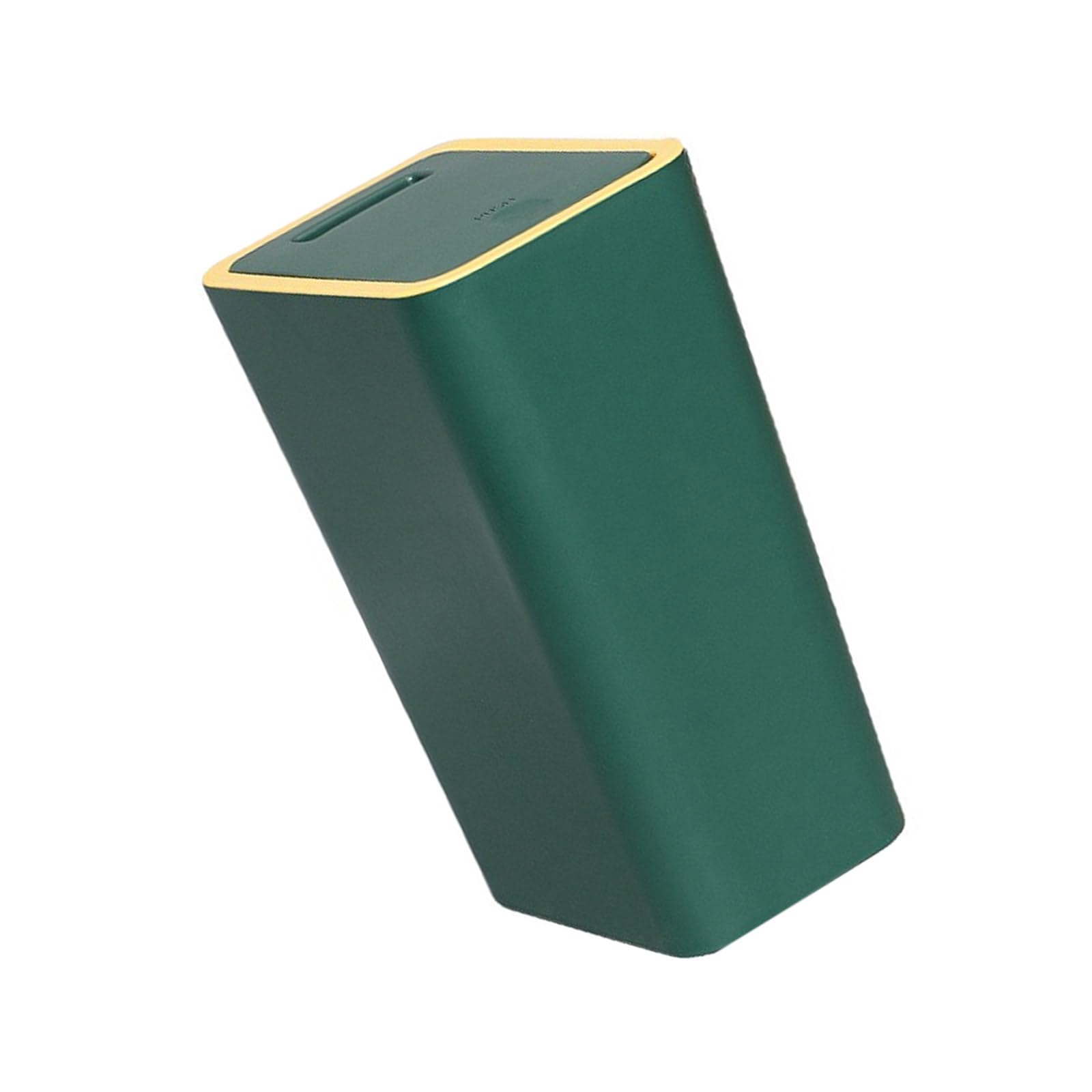 Buxuaaaa Trash Can Press Top Large Capacity Garbage Bin with Lid Trash Can for Home and Offices Dustbin Aesthetic Receptacle