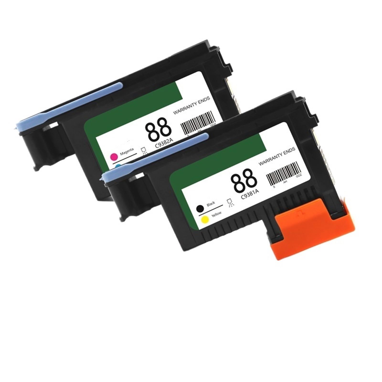 for HP 88 Druckkopf C9381A C9382A Druckkopf for HP Officejet Pro K5400 K550 K8600 L7480 L7550 L7590 L7650 L7580 Drucker cabeça,Ersatzteile(88-2 PCS)