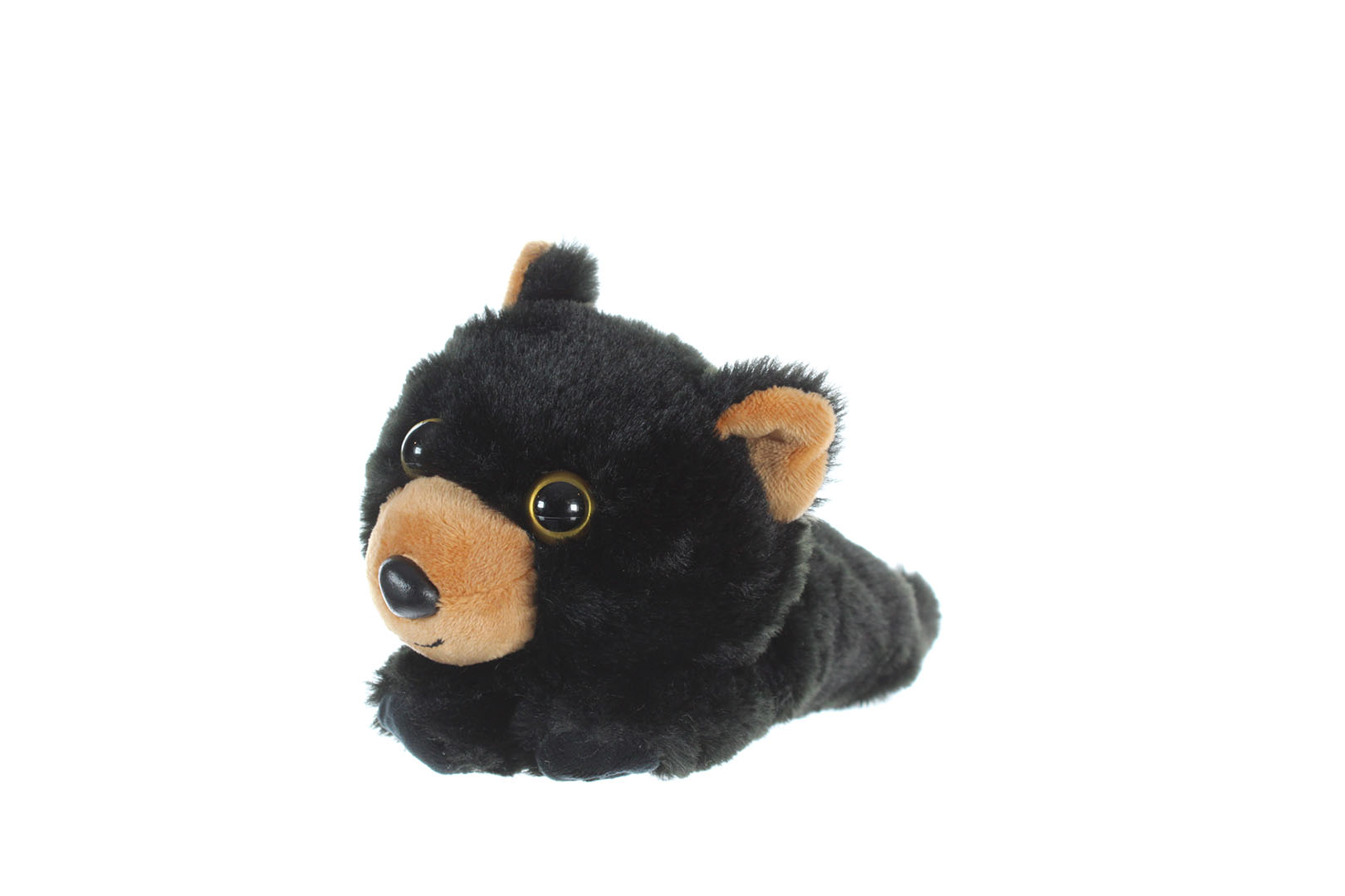 Amazon.com: The Petting Zoo Black Bear Stuffed Animal Plushie Slap
