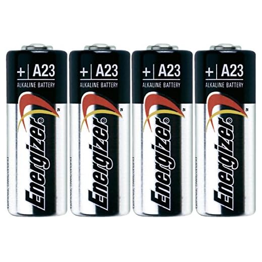 Energizer A23 Battery, 12V (Pack of 4)