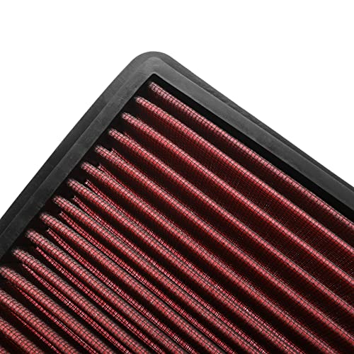 AO-2129 Air (Oiled) Filter Replace 33-2129,High Performance,Washable Compatible with 1999-2019 Chevy/GMC Truck/SUV V6/V8 (Silverado, Suburban, Tahoe, Sierra, Yukon, Avalanche) - Image 4