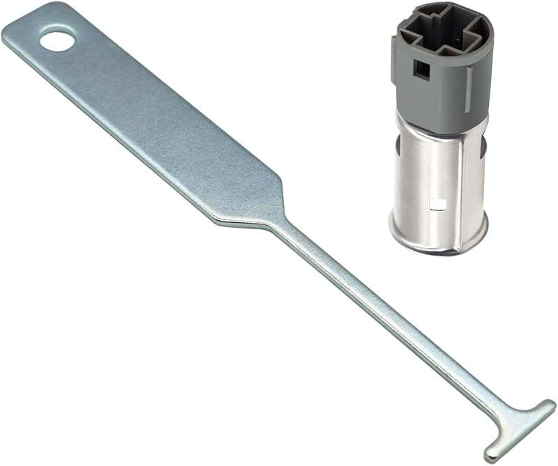 Tomada 12 V de acendedor de cigarro LESHIAUTO com ferramenta de remoção para Chrysler, Jeep e Dodge – 1 unidade