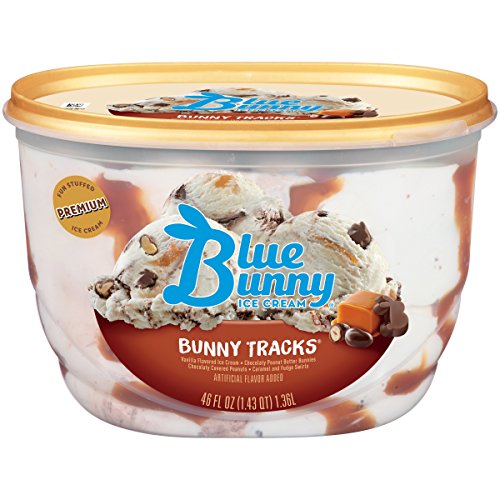Blue Bunny Signature Bunny Tracks Frozen Dessert , 46 fl oz