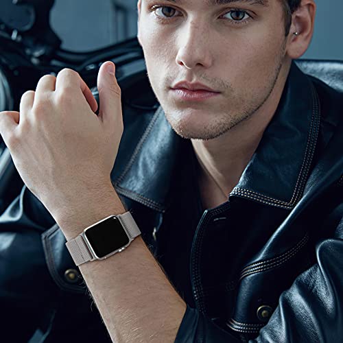 Daqin 3 Pack Stretch Solo Loop Band Compatible With Apple Watch Band 40Mm 38Mm 44Mm 42Mm 41Mm 45Mm, Adjustable Braided Sport Elastic Nylon Wristband Band For Iwatch Series 8/7/6/5/4/3/2/1/Se Women Men #TOP3