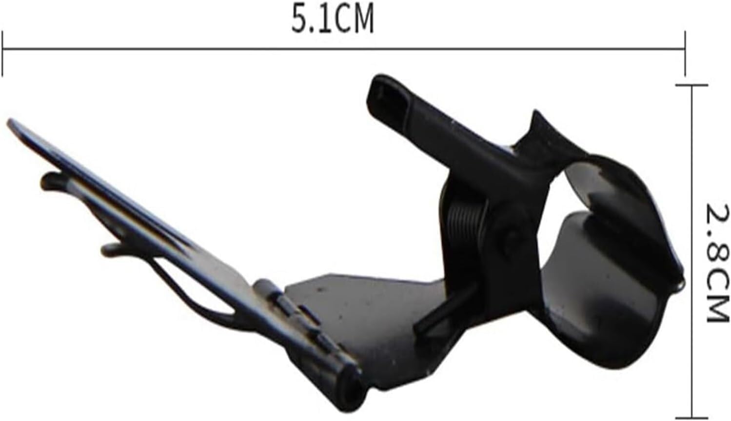 Lot de 10 supports à clip réglables en acier inoxydable pour étiquettes de prix et de nom, idéal pour les menus, desserts et pains