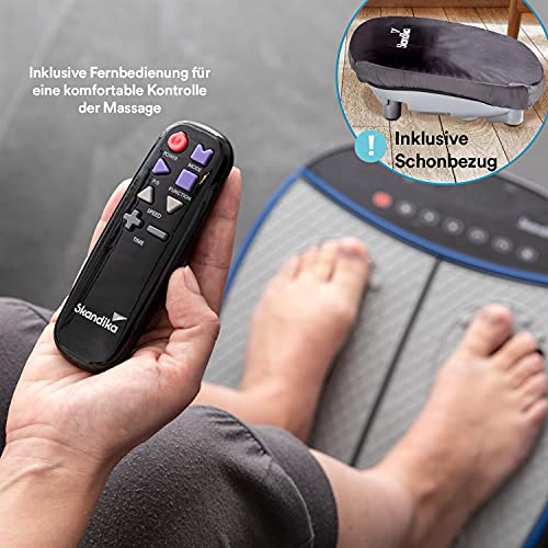 Skandika Fußmassagegerät mit Vibration Massage One | Oszillierende Vibration bis 16Hz, Akupressur-Massageköpfe, LCD… – Bild 5
