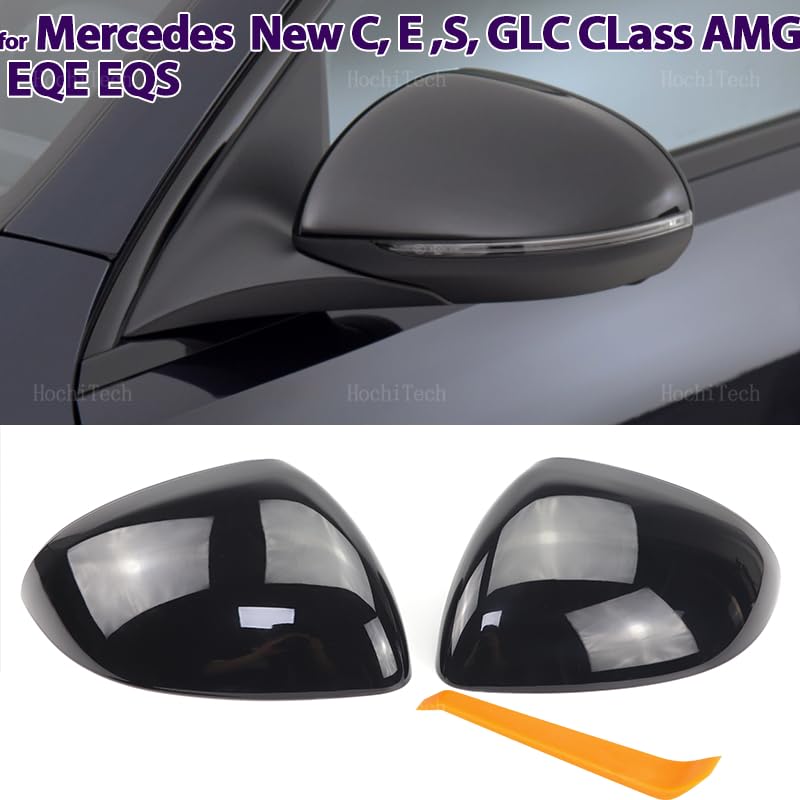 Couvercle miroir rétroviseur Mercedes Classe C E S GLC Carbone