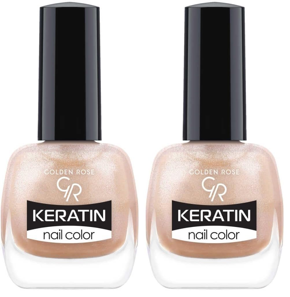 Golden Rose Keratin Nail Color No:125 - Oje 2li paket