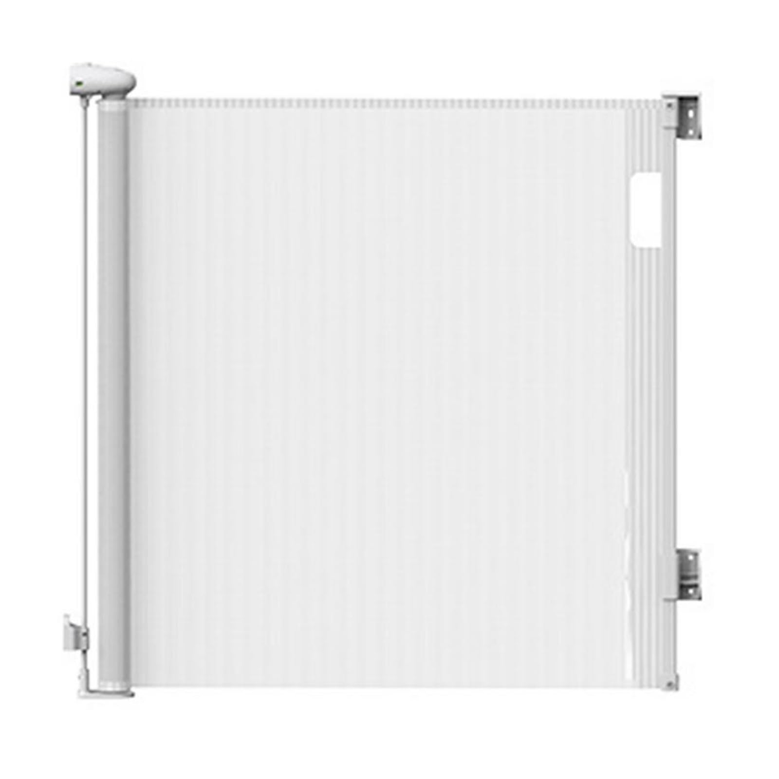Retractable Dog Gate Pet Doorway Secure Locking Extends Easy Installtion