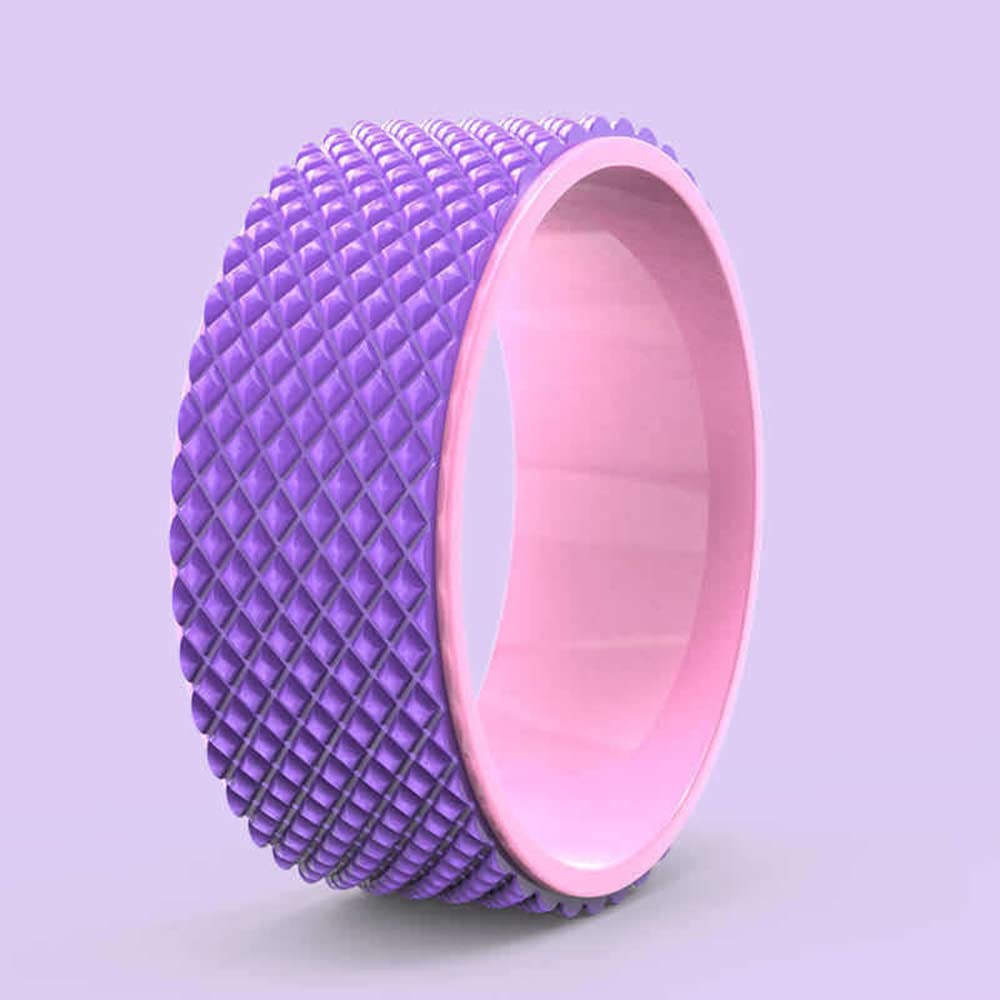 3D Ruota Yoga Pilates Rullo Corpo in Schiuma Cerchi Punto Massaggio per Stretching Bend Schiena E Rullo Massaggio Fitness