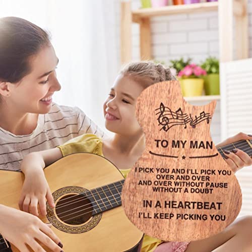 Kit de boîte de médiator de guitare 5 pièces, contenant de médiator gravé avec lettres en bois avec 3 médiators de… - Les Beatles, Paul McCartney, John Lennon, RIngo Starr, George Harrison Kit de boîte de médiator de guitare 5 pièces, contenant de médiator gravé avec lettres en bois avec 3 médiators de… – Image 8