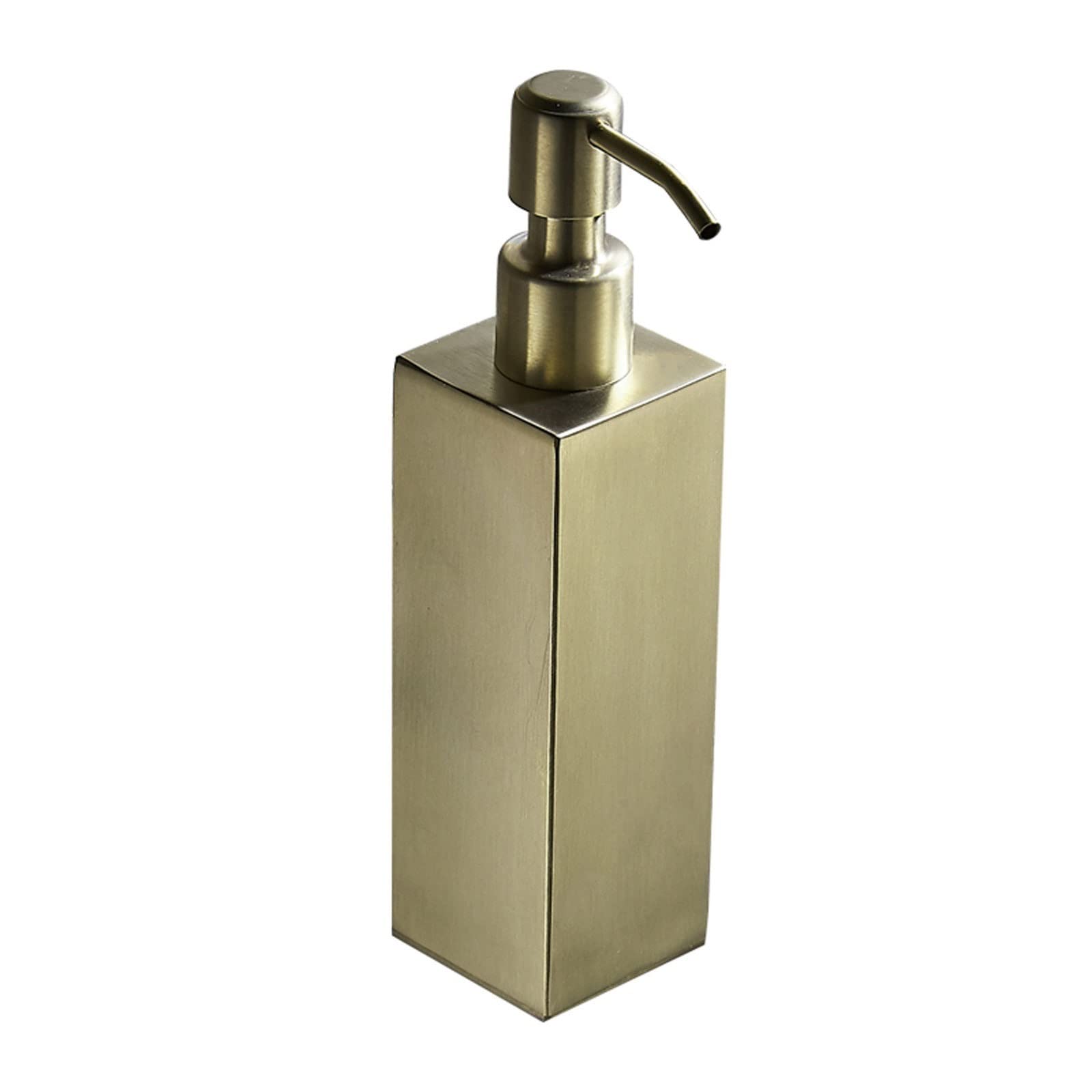 moisture Zestaw dozowników mydła, ze stali nierdzewnej, na blat roboczy, dozownik mydła (30 oz), dozownik ścienny na mydło nadaje się do zlewozmywaków kuchennych i dozowników na blat roboczy, dozownik mydła do domu (kolor: B)