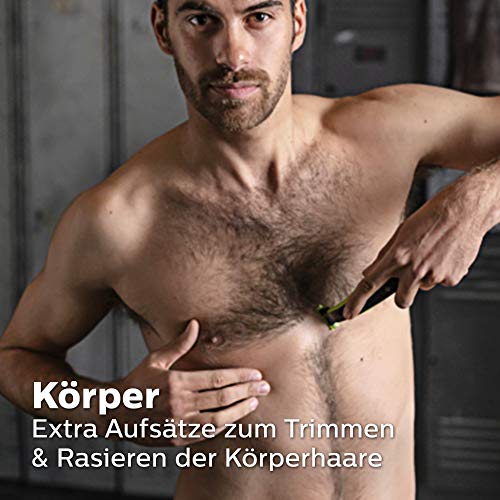 Philips QP2630 / 30 OneBlade Face & Body, 4 verstopfte Gesichter + 1 verstopfter Körper - Autonomie 60 Minuten - Image 4