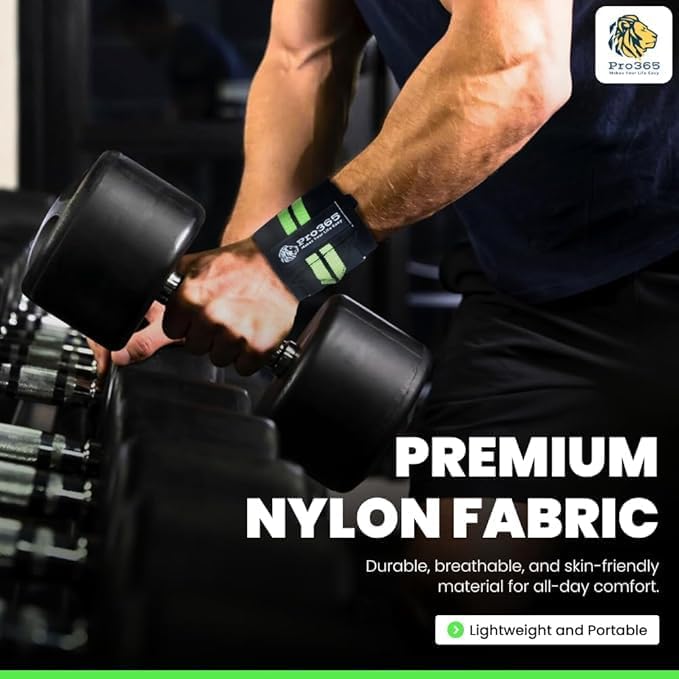 Buy PRO365 Complete Hand Strength & Support Kit – Gym Gloves, Adjustable Hand Gripper with Counter, Finger Strengthener & Wrist Support Straps for Workout, Grip Training, Fitness & Rehabilitation Online at Low Prices in India - Image 3