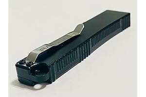 Mini RzrTech Spring Assist Pocket Knife (Black w/Pocket Clip)
