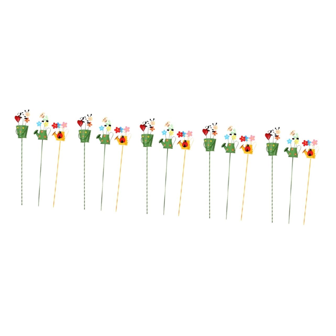 Piquets de jardin apparence dessin anime pour embellir des jardineries fades sans effort