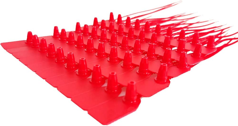 100 Pcs Plastic Tamper Seals Fire Extinguisher Tags,Pull-Tite Security Retail Anti-Theft Self-Locking Shoe Tag,Anti-Tamper Disposable Plastic Seals 250mm Length (Red) - Image 2