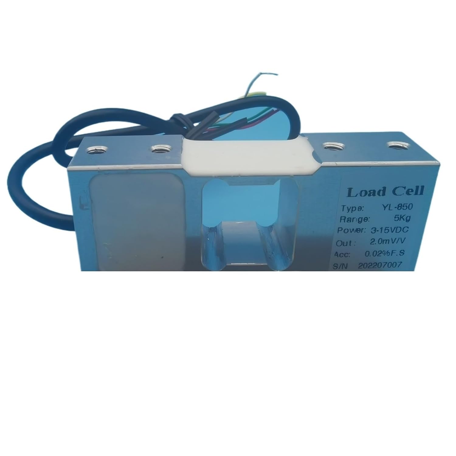 1pc YL-850 3kg 5Kg 8kg 15kg 20kg Packing Scale Load Cell YL-850-5kg(YL-850-5kg)