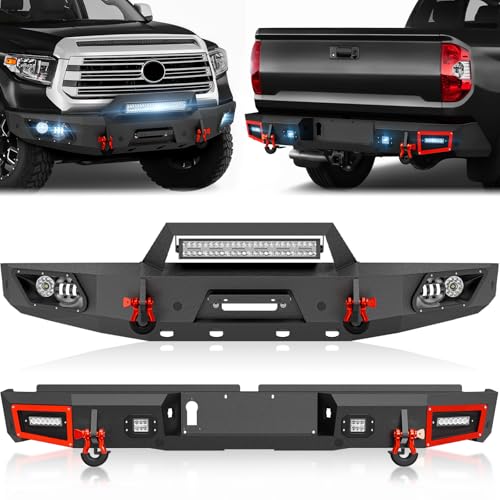 YZONA for Tundra Front & Rear Bumpers 2014 2015 2016 2017