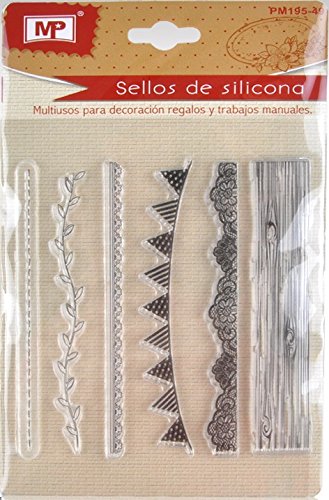 MP PM195-49 - Timbro per scrapbooking, trasparente...