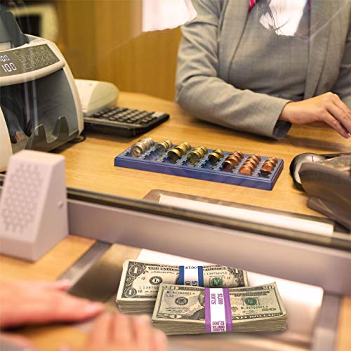 Money Bands Currency Sleeves Straps – Made In Usa (Pack Of 330) Self-Adhesive Assorted Money Wrappers For Bills Color Coded Wraps Meets Aba Standards, 7.5 X 1.25 Inches – Counter Recyclable Kraft Pape #TOP2