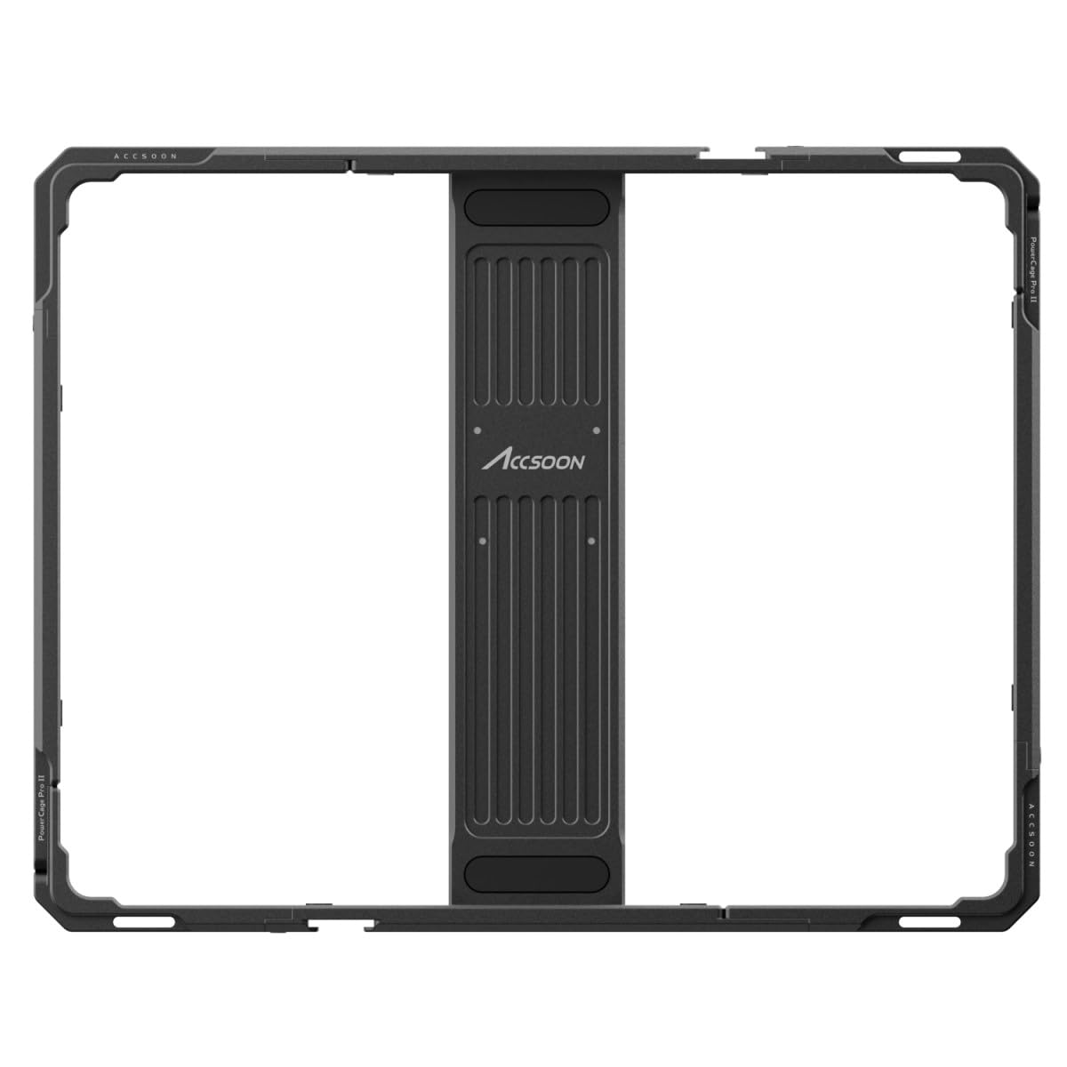 Accsoon PowerCage Pro II for iPad Pro 12.9 Inch (4th, 5th, 6th Generation) with NP-F Battery Plate Adapter Keep Pad Charged, Adjustable Protective iPad Case for Monitoring (12.9inch Cage)