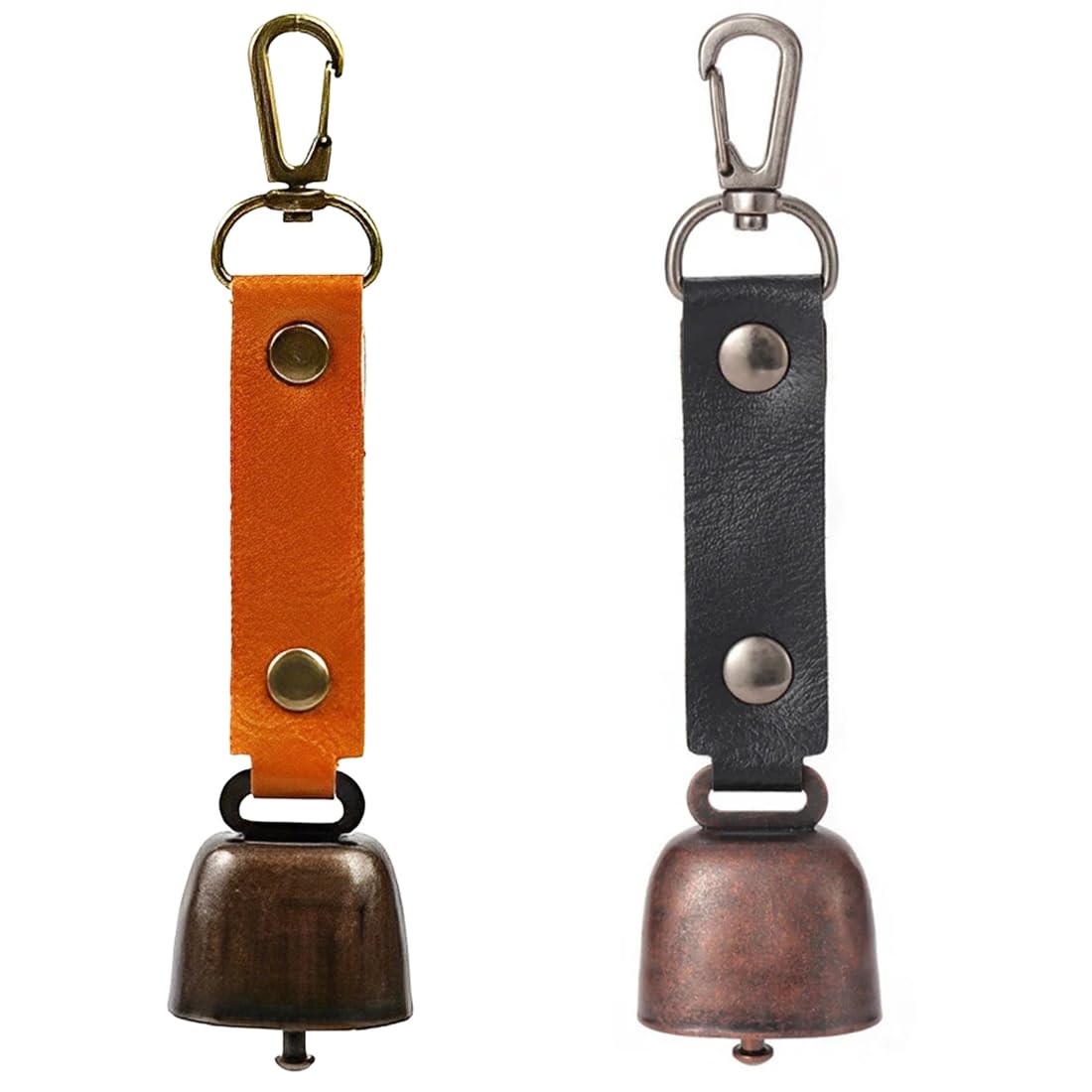 2 Pezzi Vintage Campanaccio Mucca Escursionismo Campana Campana Dell'Orso Escursione Campane Campanelli Per Animali Domestici Per Escursioni All'Aperto, Ciondoli Per Zaini, Collane Di Animali