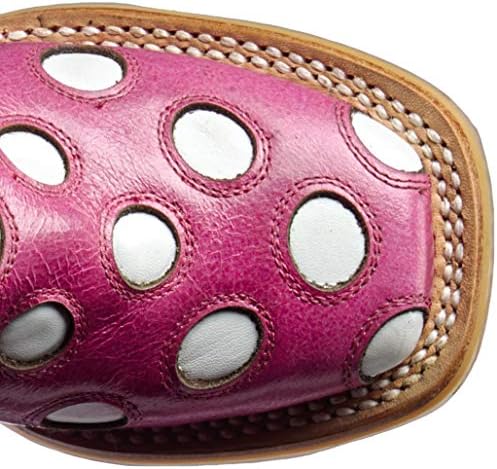 Tin Haul Shoes Girls Miss Dotty Western Boot, Pink, 3 Medium US Little Kid | Image 4