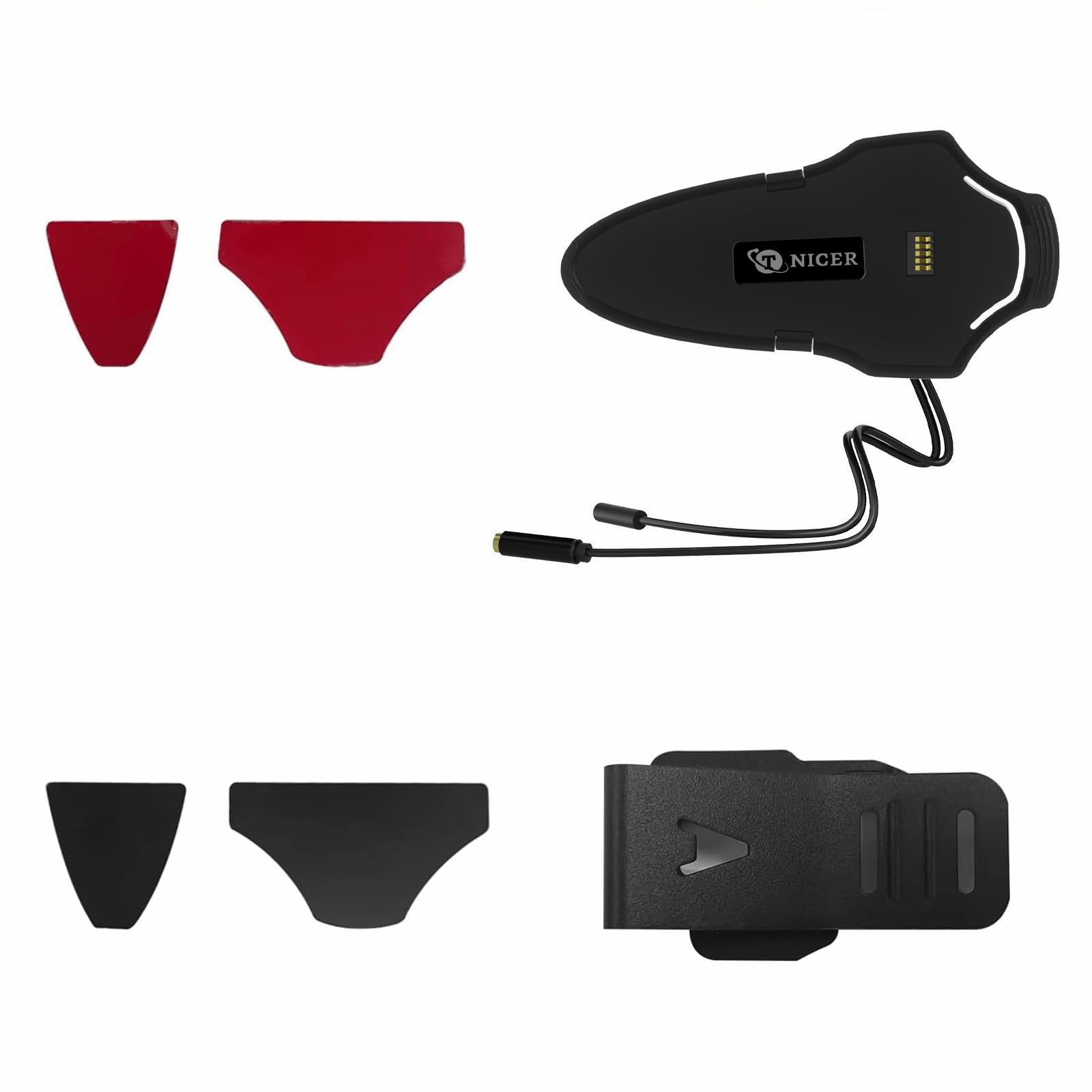 TNICER T2PLUS バイク用インカム　中古品 Amazon.co.jp: TNICER バイクインカム用 取り付けベース T2Plus専用