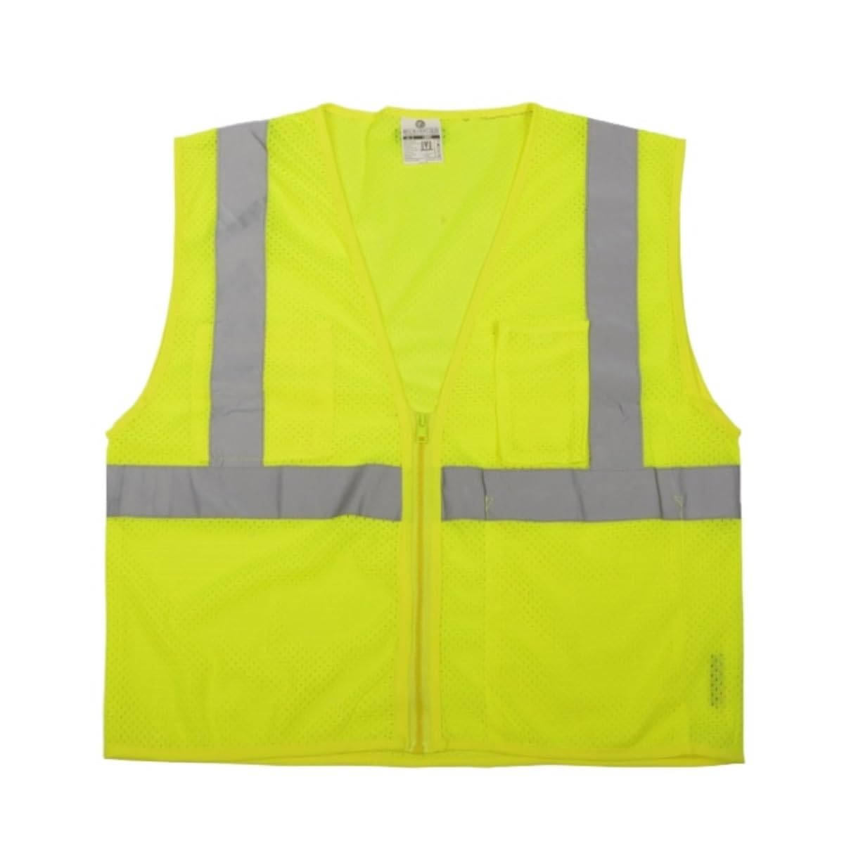 Gilet Riflettente Gilet Da Uomo Pioneer Gilet Da Traffico Con Chiusura A Cerniera In Rete Riflettente Ad Alta Visibilità Gilet di Sicurezza
