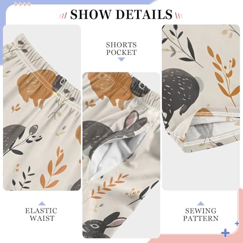 Animal 28 Pajamas Bottoms with Pockets Comfy Pjs Sleepwear Elastic Waistband Pajamas Pants Lounge Pants for 6-14 Years4