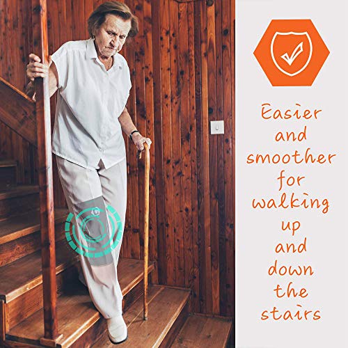 image for CAMBIVO 2 Pack Knee Compression Sleeve, Knee Brace Support for Men and