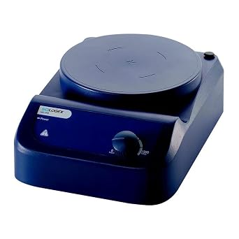 SCILOGEX MS-PB BlueSpin Analog Magnetic Stirrer ABS Plastic Plate Lab Mixer 15-1500 RPM 3L Max Stirring Capacity Brushless DC Motor 2 Pack