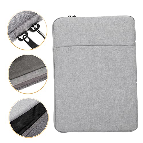 Funda para portátil de 14 pulgadas gris en poliéster resistente a golpes 4