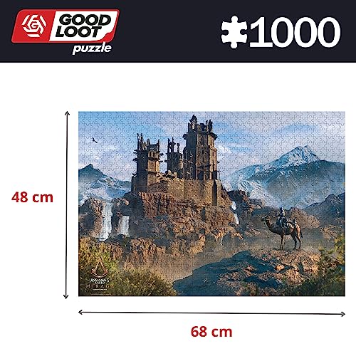 Good Loot Gaming: Assassin's Creed Mirage, Difficult Hard 1000 Piece Jigsaw Puzzle, Computer Game Jigsaw Puzzle - Image 4