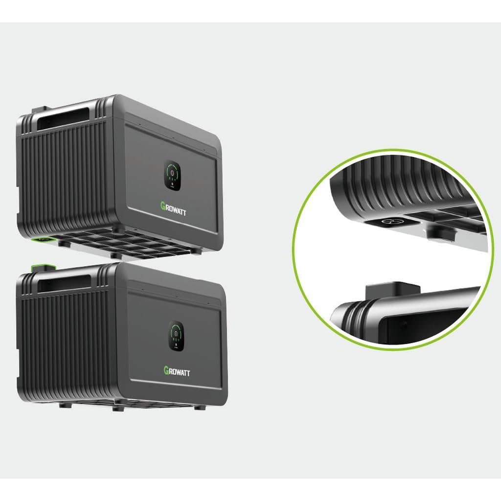Growatt NOAH 2000 0% MwSt §12 III UstG 2,048kWh Niedervolt-Batterie für Balkonkraftwerke