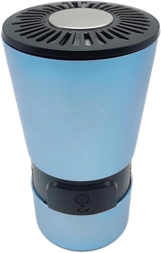Ash Tray for Cars Car Ashtray Portable Car Air Purifier Ashtray Cigarette butt trash can(Blue)